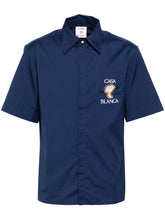 embroidered logo shirt